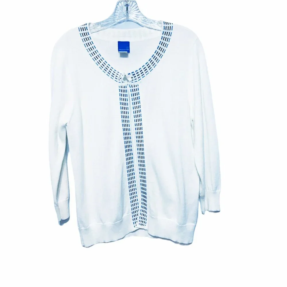 Sapphire Star Medium Embroidered Cardigan - Picture 2 of 8